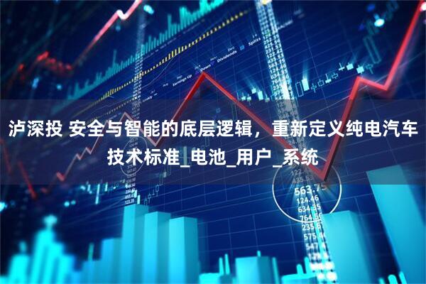 泸深投 安全与智能的底层逻辑，重新定义纯电汽车技术标准_电池_用户_系统