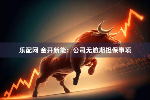 乐配网 金开新能：公司无逾期担保事项